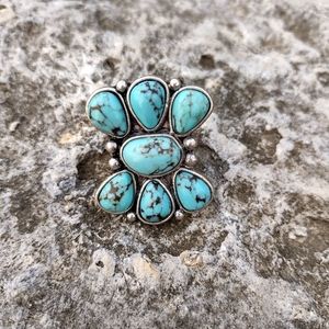 Turquoise Adjustable Ring